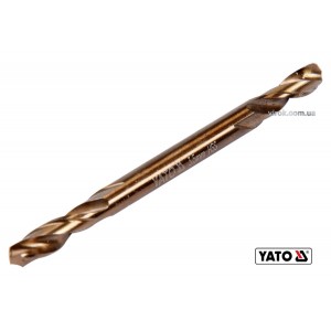 Свердло по металу 2-стороннє, шліфоване YATO : HSS 6542, Ø= 3.5 мм, l= 52/13 мм(DW)