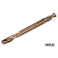 Свердло по металу 2-стороннє, шліфоване YATO : HSS 6542, Ø= 5 мм, l= 62/16 мм(DW)
