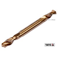 Свердло по металу 2-стороннє, шліфоване YATO : HSS 6542, Ø= 5.5 мм, l= 66/16 мм(DW)