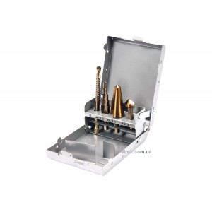 Свердла універсальні YATO з 6-гранним HEX хвостовиком, 4 елем. [12/24]