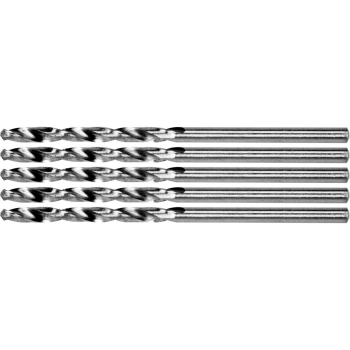 Свердло по металу PREMIUM YATO: HSS 4241 до нержав. і високолегов. сталі,литва, Ø=2.8х60мм, 5шт(DW)