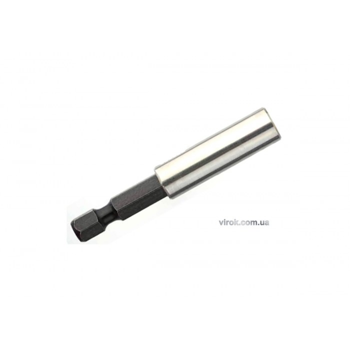 Тримач магнітний насадок викруткових USH : 1/4", L=74 мм, зовніш. Ø=9,6 мм