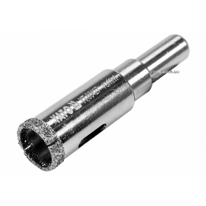 Свердло по гресу і кераміці YATO, Ø= 16 мм, при сухому і мокрому режимах [50]