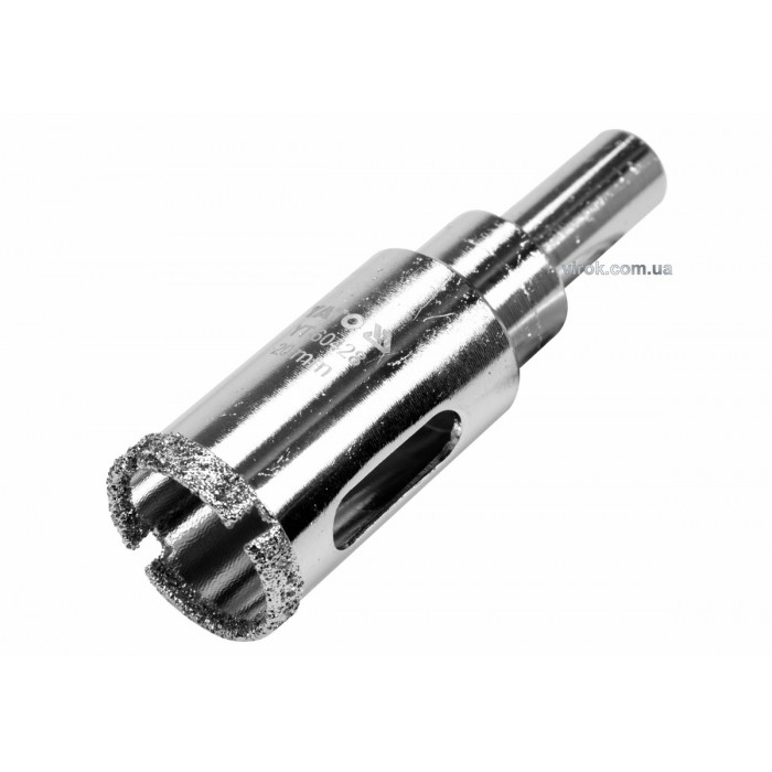 Свердло по гресу і кераміці YATO, Ø= 20 мм, при сухому і мокрому режимах [25/100]