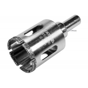 Свердло по гресу і кераміці YATO, Ø= 30 мм, при сухому і мокрому режимах [25/100]