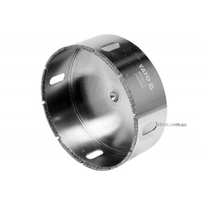 Свердло по гресу і кераміці YATO, Ø= 105 мм, при сухому і мокрому режимах [4/20]