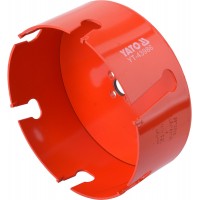 Свердло корончате по силікату, кераміці, плитах OSB YATO: Ø152x60 мм, різьб. кріпл.- 5/8"-18UNF [2]