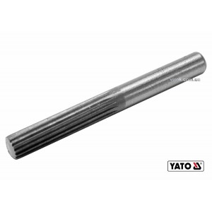 Фреза циліндрична по металу YATO : Ø6 x 25/55 мм, HSS 4241, хвостовик- Ø6 мм [80]