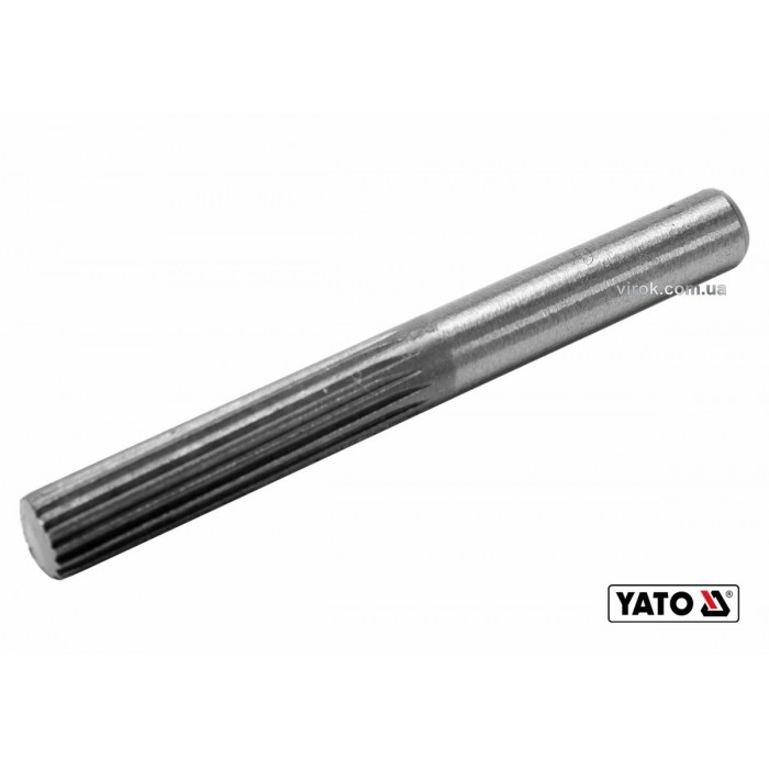Фреза циліндрична по металу YATO : Ø6 x 25/55 мм, HSS 4241, хвостовик- Ø6 мм [80]