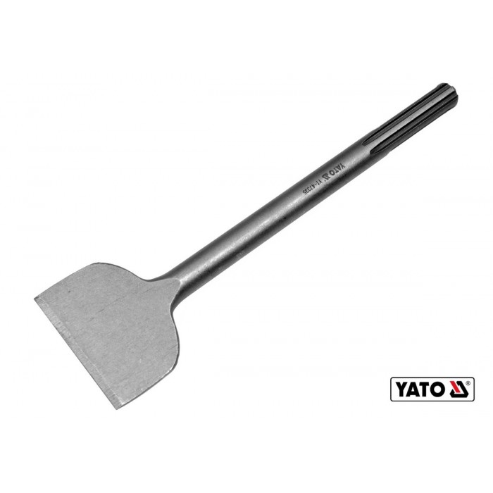 Долото плоске YATO : SDS-Max, L= 300 мм, w= 75 мм [10/20/800]