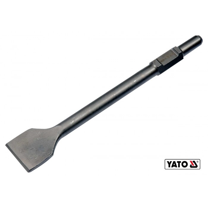 Долото плоске YATO : HEX, L= 450 мм, w= 75 мм [5/10]