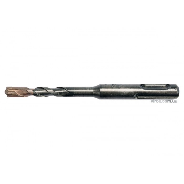 Свердло по залізобетону YATO : SDS+ Premium, "Х"-тип, Ø= 7 х 110 мм, 4 різальні пруги [40/160]