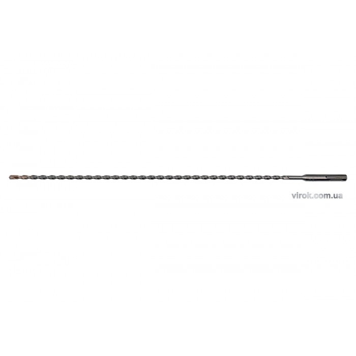 Свердло по залізобетону YATO : SDS+ Premium, "Х"-тип, Ø= 6 х 460 мм, 4 різальні пруги [30/120]