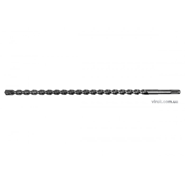 Свердло по залізобетону YATO : SDS+ Premium, "Х"-тип, Ø= 18 х 460 мм, 4 різальні пруги [10/40]