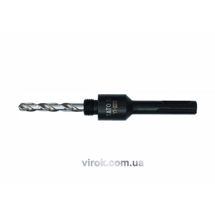 Тримач зі свердлом YATO : SDS+, Ø= 1/2", для кільцевих пил Ø=14-30 мм [25/100]