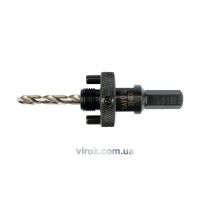 Тримач зі свердлом YATO : HEX, Ø= 5/8", для кільцевих пил Ø=32-200 мм [25/50]