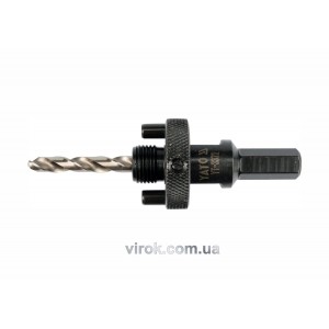 Тримач зі свердлом YATO : HEX, Ø= 5/8", для кільцевих пил Ø=32-200 мм [25/50]
