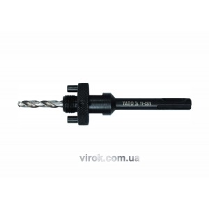 Тримач зі свердлом YATO : SDS+, Ø= 5/8", для кільцевих пил Ø=32-200 мм [25/50]