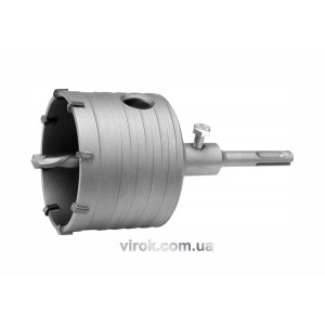 Свердло коронка по бетону YATO : Ø= 80 мм з направляючою, SDS+ хвостовик [20]