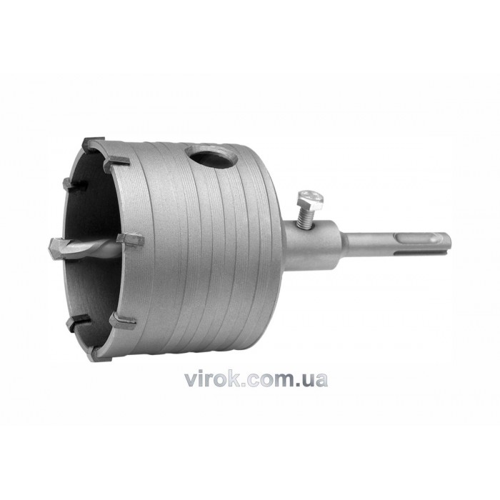 Свердло коронка по бетону YATO : Ø= 80 мм з направляючою, SDS+ хвостовик [20]