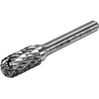 Фреза циліндрична округлена з карбіду вольфрама YATO, Ø=10 мм, l=56/16 мм, з шпинделем Ø=6мм [40/80]