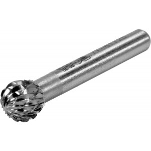 Фреза кульова з карбіду вольфрама YATO, Ø= 10 мм, l= 45/5,4 мм, з шпинделем Ø= 6 мм [40/80]