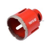 Свердло по кераміці і гресу в сух. і мокр YATO: Ø=51мм, з алмаз пругом до шліфмашин. кріплен-М14[40]