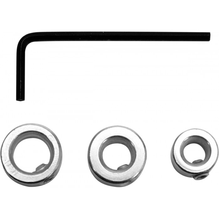 Обмежувачі глибини свердління YATO для свердл Ø= 6, 8, 10 мм, 3 шт. з ключом [250]