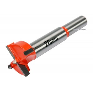 Свердло-фреза по дереву YATO : Ø= 26 мм, зі шпинделем Ø= 10 мм [10/100]