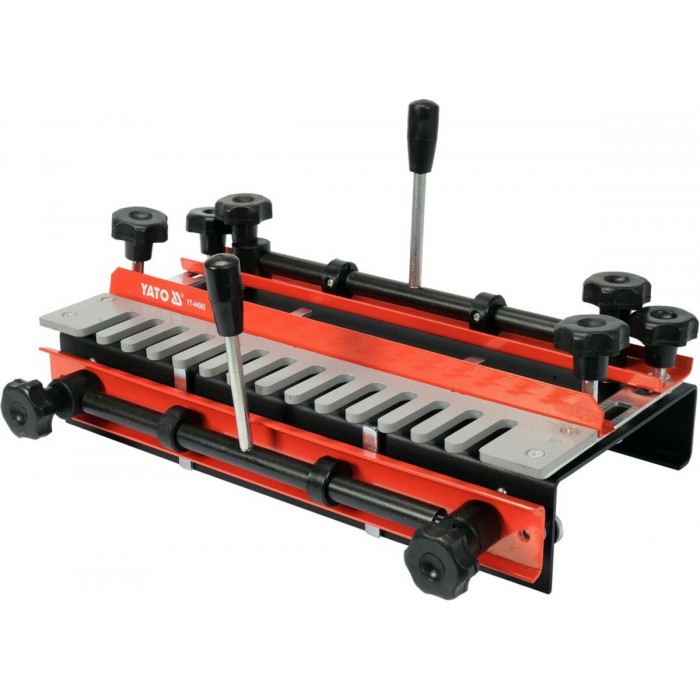 Шаблон фрезерний YATO  l= 300 мм, t= 8-32 мм. для сполучень контурів "ластівковий хвіст",[2]