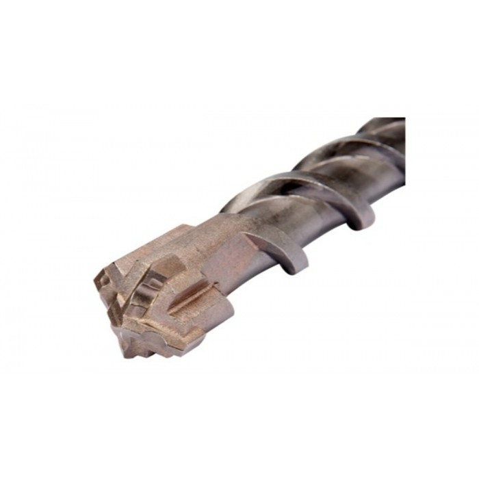 Свердло по залізобетону YATO : SDS+ Premium, "Х"-тип, Ø= 6 х 300/250 мм, 4 різальні пруги [40/160]