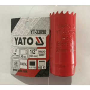 Пила кільцева BI-METAL YATO: HSS M-3, Ø= 27 мм