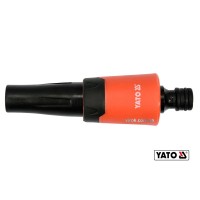 Зрошувач прямий YATO : Ø= 1/2", ABS-пластик [12/120]