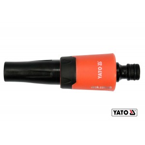 Зрошувач прямий YATO : Ø= 1/2", ABS-пластик [12/120]