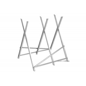 Козли розкладні для розпилювання дерев'яних колод YATO: навантаження- 150кг, h=920 мм, w=1020 мм [1]