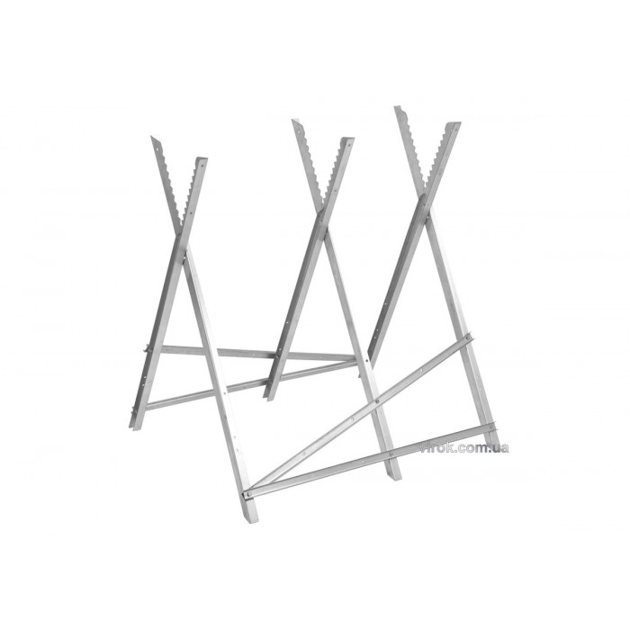 Козли розкладні для розпилювання дерев'яних колод YATO: навантаження- 150кг, h=920 мм, w=1020 мм [1]