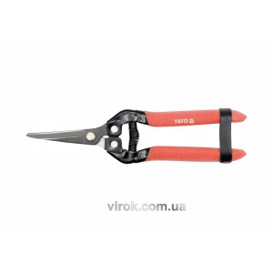 Сікатор спеціалізований YATO : вигнутий, L= 185 мм [12/72]