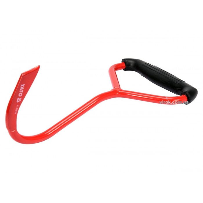 Гак з ручкою для перенесення дерев'яних колод YATO : l= 265 мм [30]