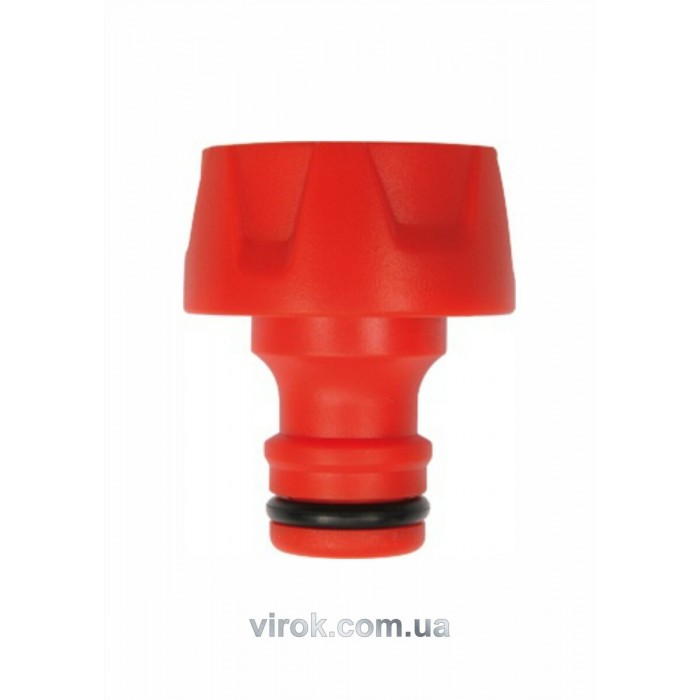 Адаптер садовий зовнішній YATO: 3/4" / ABS [12/120]