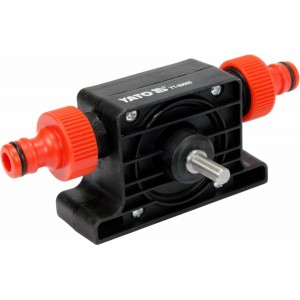 Насос для води з приводом від дриля YATO тримач 8 мм, продукт.- 2.4 м³/год, висота подачі 3 м [6/60]