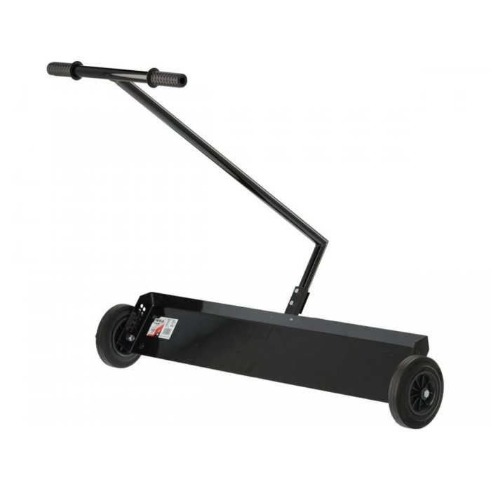 Вирівнювач грунту ручний на колесах YATO; робоча зона- 105 см висота- 15 см, держак- 100 см [10]