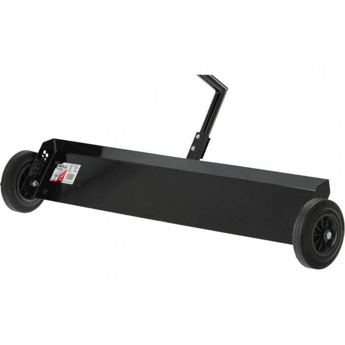 Вирівнювач грунту ручний на колесах YATO; робоча зона- 105 см висота- 15 см, держак- 100 см [10]