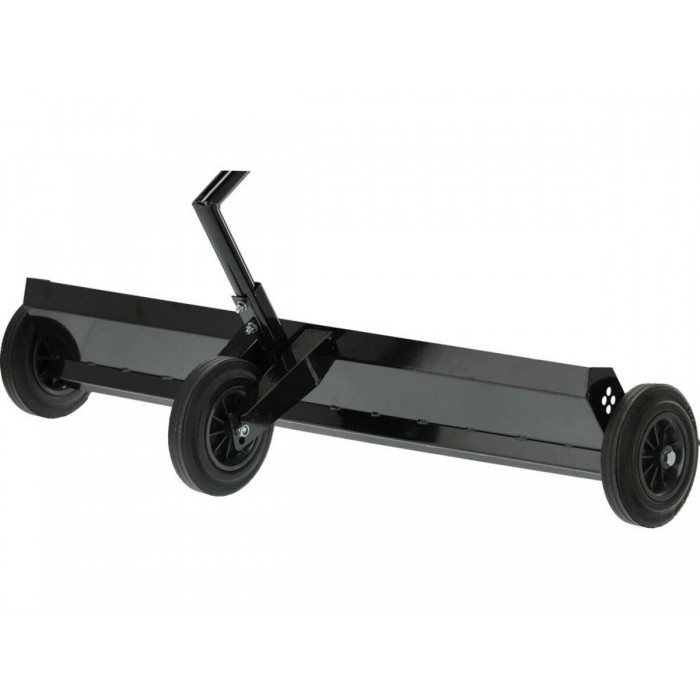 Вирівнювач грунту ручний на колесах YATO; робоча зона- 105 см висота- 15 см, держак- 100 см [10]