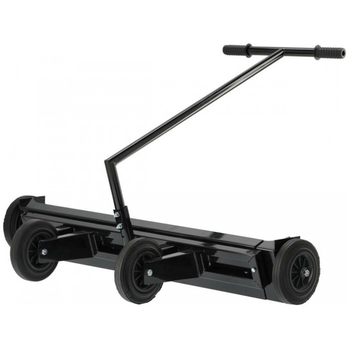 Вирівнювач грунту ручний на колесах YATO; робоча зона- 105-175х 39х 18 см, держак- 100 см [6]