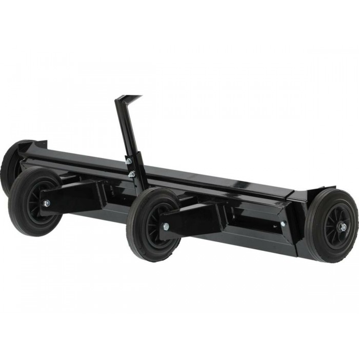 Вирівнювач грунту ручний на колесах YATO; робоча зона- 105-175х 39х 18 см, держак- 100 см [6]