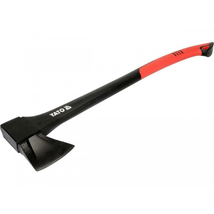 Сокира з клином YАТО: обух m= 1,8 кг, держак з нейлону l= 720 мм [6]