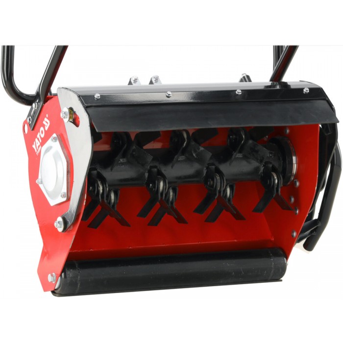 Косарка причіпна до мотоблоків YT-85850,YT-85851 YATO:ширина різу-60 см,висота різу-12-100 мм,28 лез