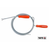 Трос для очищення каналізаційних труб YATO : Ø= 5 мм, l= 1.5 м [30/60]