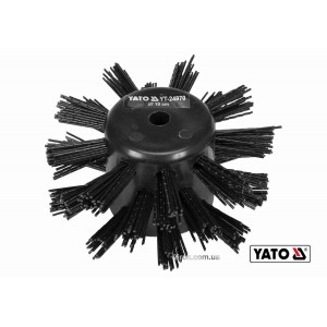 Щітка для очищення каналізації YATO: Ø= 10 см, з нейлона і поліпропіленового ворса, до YT-24980 [20]