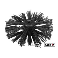Щітка для очищення каналізації YATO: Ø= 20 см, з нейлона і поліпропіленового ворса, до YT-24980 [20]